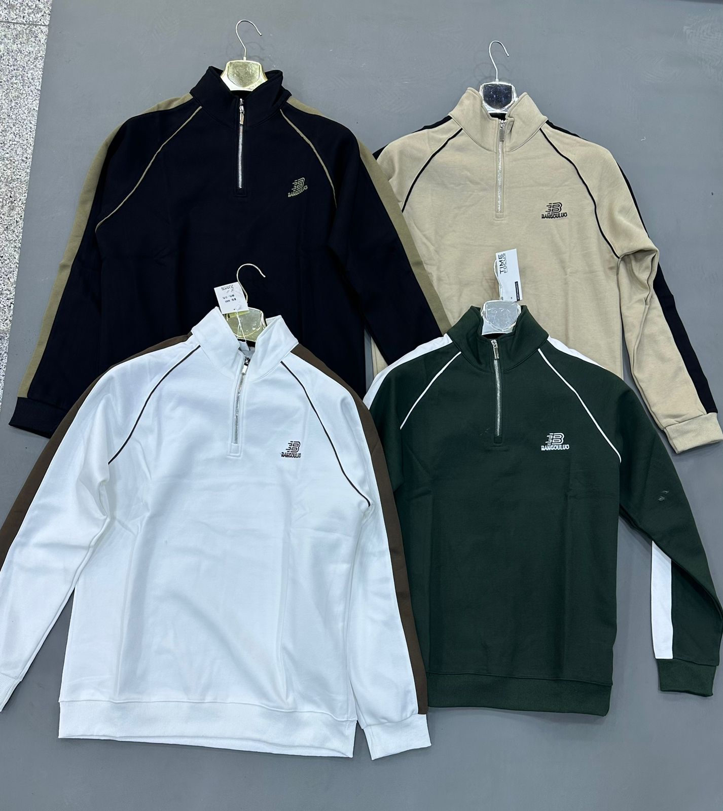 Men's NB Logo Half-Zip Sweatshirt