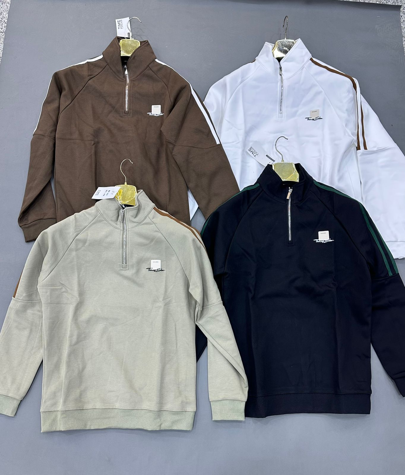 Men's Thomas Sabo Half-Zip Sweatshirt