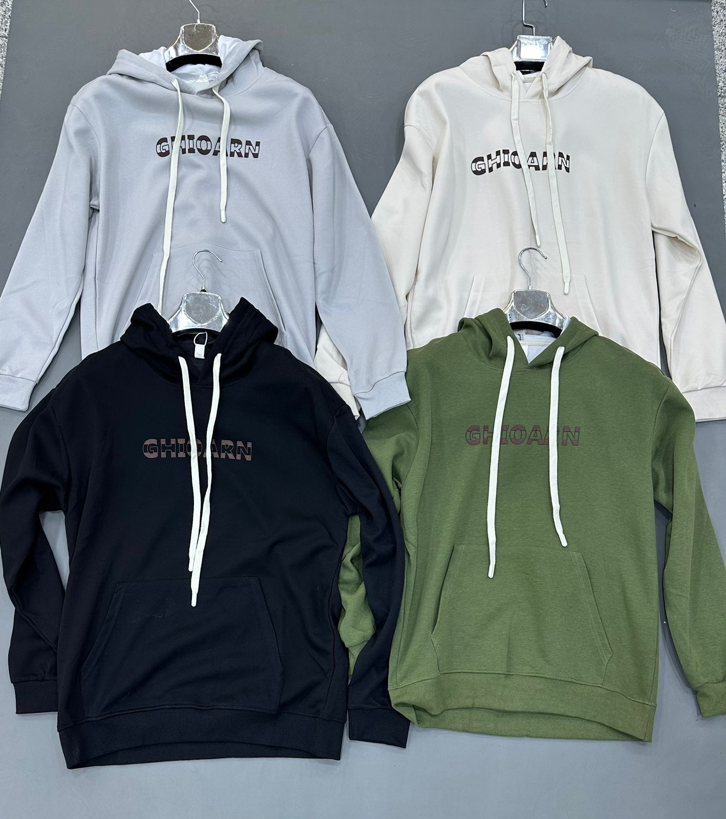 Men's GHIOARN Logo Hoodie