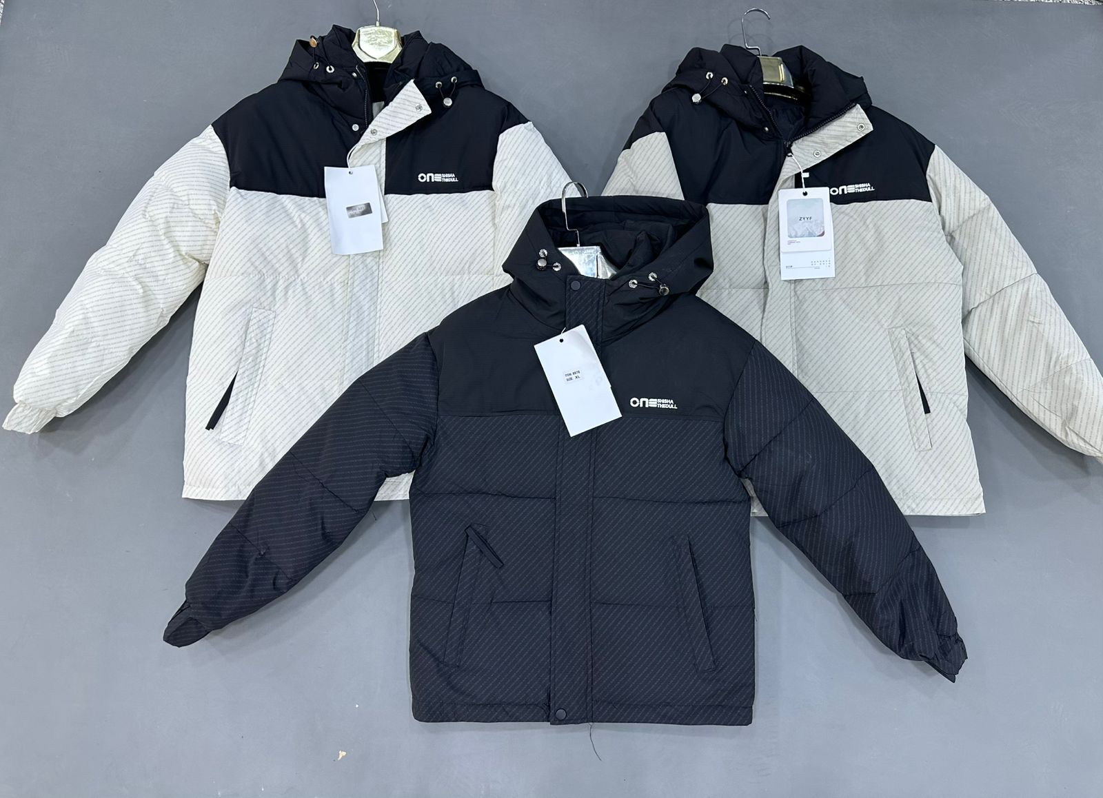 Men's ONE Color-Block Puffer Jacket