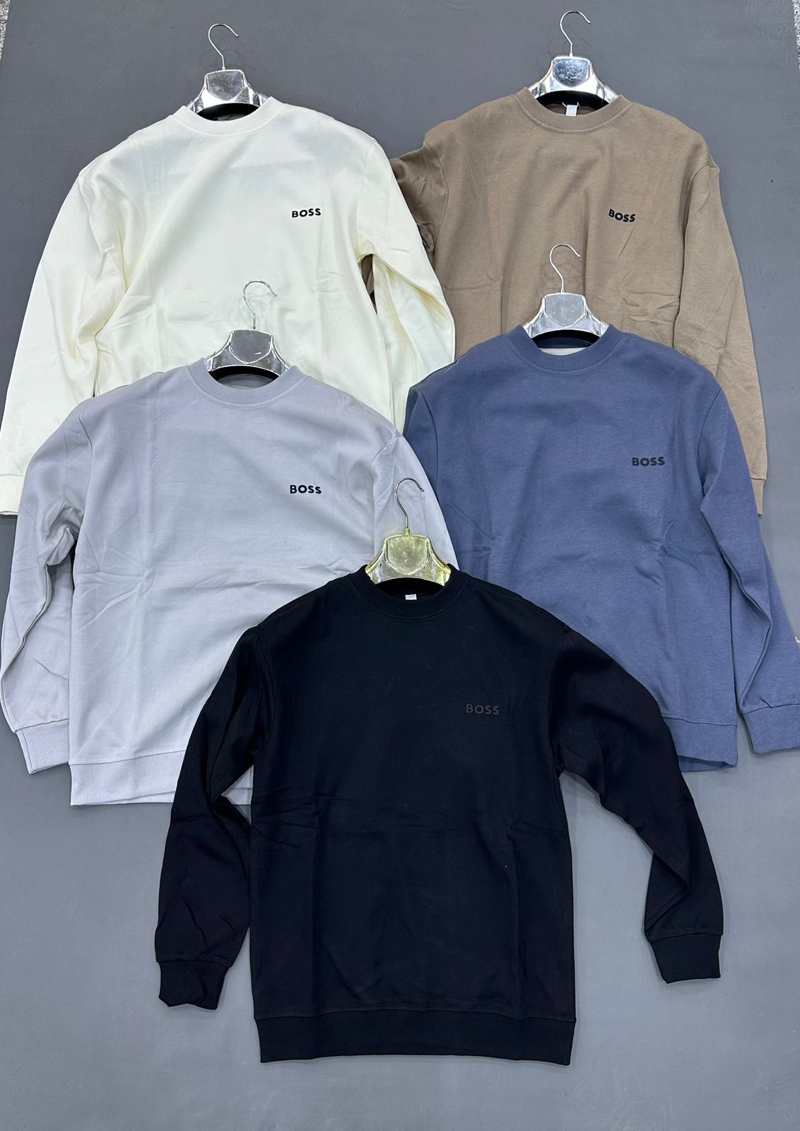 Men's Classic BOSS Simple Logo Sweatshirt