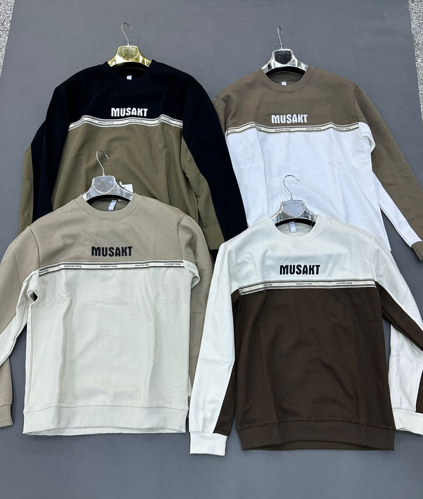 Men's MUSAKT Stripe Sweatshirt