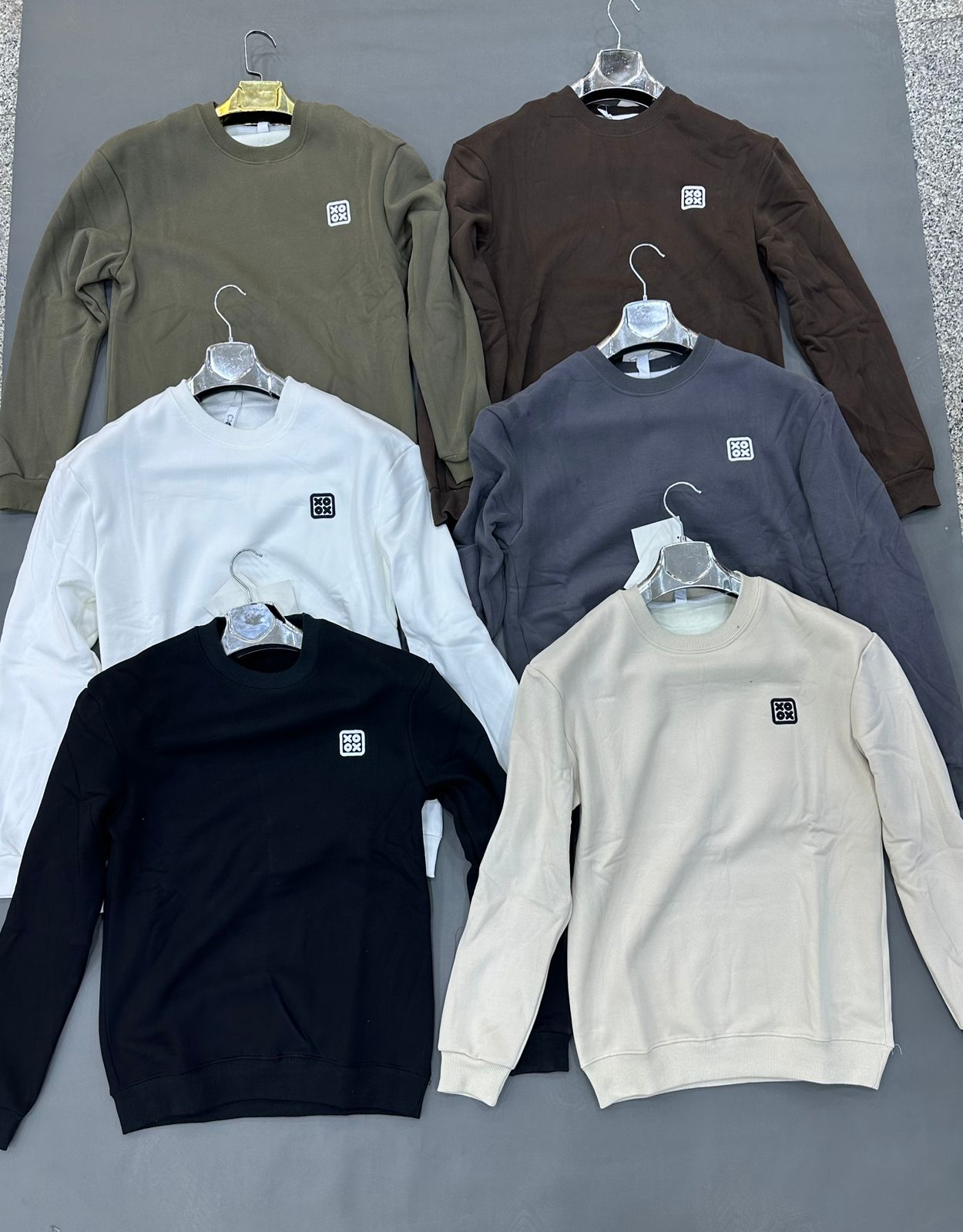 Men's XO XO Logo Patch Sweatshirt